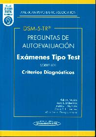 DSM 5 TR Preguntas de autoevaluacin Exmenes tipo test sobre los criterios diagnsticos