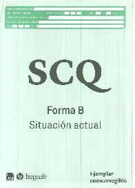SCQ Paquetes de 25 hojas autocorregibles Forma B 