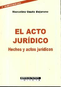 El acto jurdico