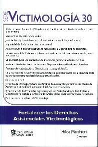 Victimologa 30 - Fortalecer los Derechos Asistenciales Victimolgicos