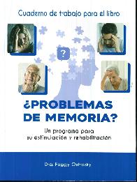 Problemas de memoria ? 2 tomos Un programa para su estimulacion y rehabilitacion