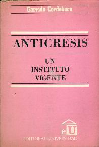 Anticresis, La
