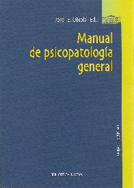 Manual de Psicopatologa General