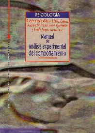 Manual de anlisis experimental del comportamiento