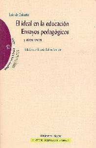 El ideal en la educacion Ensayos pedagogicos