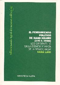 El Pensamiento Politico de Hans Kelsen (1911-1920)