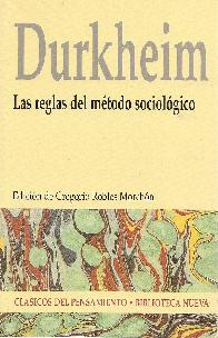 Durkheim Las reglas del mtodo sociolgico