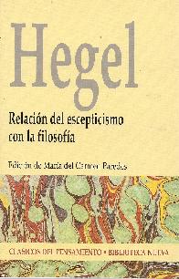 Relacion del escepticismo con la filosofia
