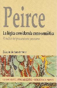 Peirce La lgica considerada como semiotica