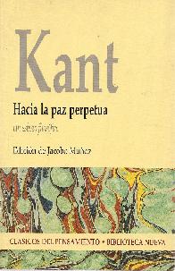 Kant Hacia la paz perpetua