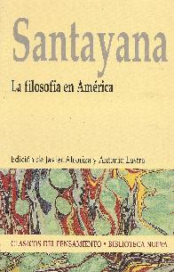 Santayana La filosofia de America