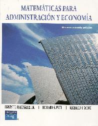 Matemticas para Administracin y Economa