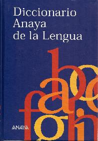 Diccionario anaya de la lengua