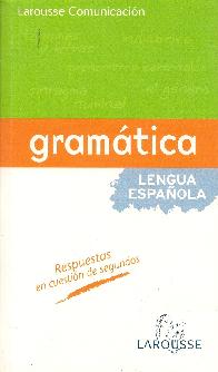 Gramatica lengua espaola