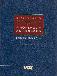 Diccionario general de sinonimos y antonimos de la lengua espaola