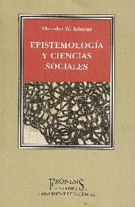 Epistemologia y ciencias sociales