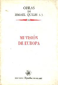 Mi vision europea