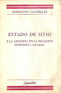 Estado de sitio y la armona en la relacin individuo-estado
