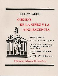 Cdigo de la Niez y la Adolescencia Ley 1680/01