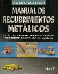 Manual de Recubrimientos Metlicos