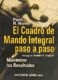 Cuadro de mando integral paso a paso