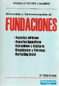 Direccin y administracin de fundaciones