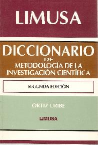 Diccionario de Metodologa de la Investigacin Cientfica