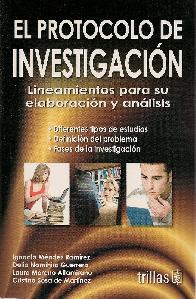 El protocolo de investigacin