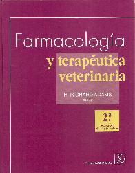 Farmacologa y teraputica veterinaria