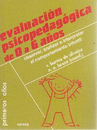 Evaluacin psicopedaggica de 0 a 6 aos