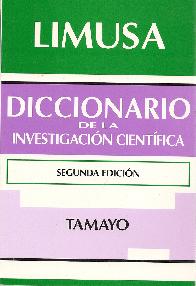 Diccionario de la Investigacion Cientifica