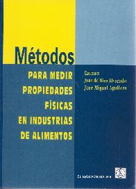 Mtodos para medir propiedades fsicas en industria de alimentos