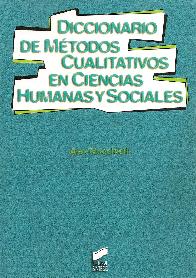 Diccionario de Mtodos cualitativos en ciencias humanas y Sociales