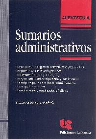 Sumarios adminstrativos