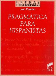 Pragmatica para Hispanistas