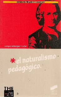 El naturalismo pedagogico