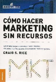 Cmo Hacer Marketing sin recursos