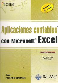 Aplicaciones contables con Microsoft Excel