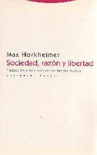 Sociedad, razn y libertad