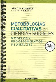 Metodologas Cualitativas en Ciencias Sociales