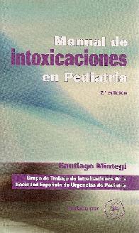 Manual de intoxicaciones en pediatra