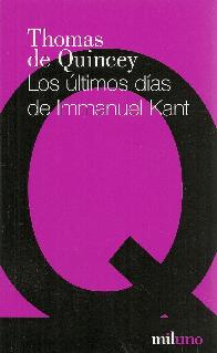 Los ltimos das de Inmanuel Kant