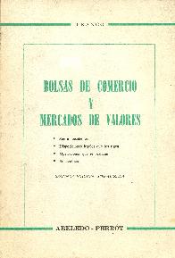 Bolsas de Comercio y Mercado de Valores