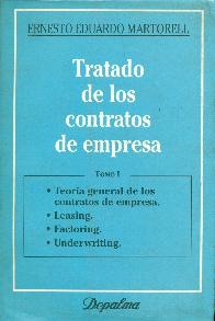 Tratado de los contratos de empresa