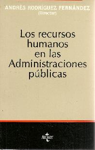 Los recursos humanos en las administraciones pblicas