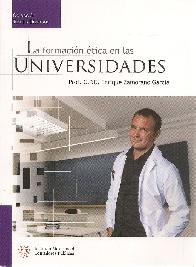 La formacin tica en las Universidades