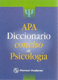 APA Diccionario Conciso de Psicologa