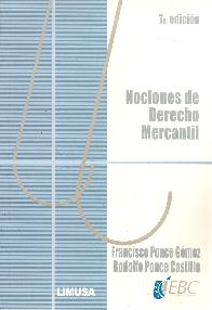 Nociones de Derecho Mercantil