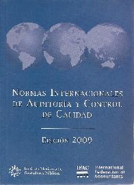 Normas Internacionales de Auditora y Control de Calidad 2009