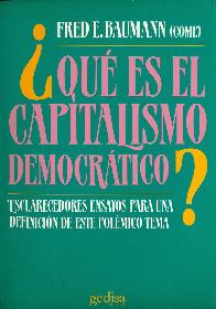 Que es el capitalismo democratico?